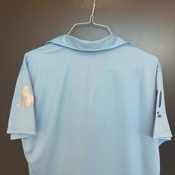 Men’s XL NWOT men’s team Italy golf shirt  Kappa brand size 10 on the side - Picture 6 of 7